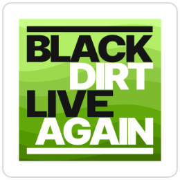 Black Dirt Live Again [Green] Sticker